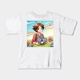 Neko Boy Kids T-Shirt